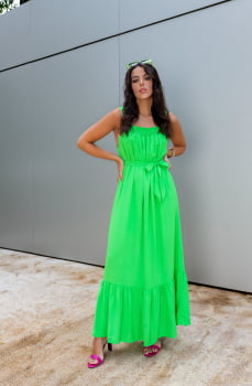 Vestido Helena Fluorescente 