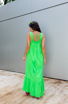 Vestido Helena Fluorescente 